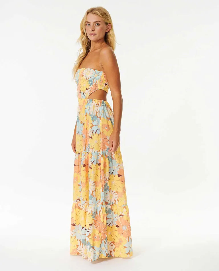 Free People Park Slope Floral Maxi Dress